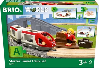 BRIO Wooden Train Starter Set
