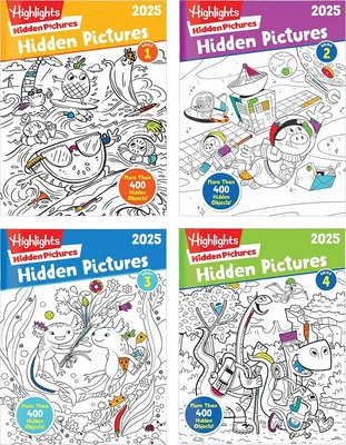 Highlights Hidden Pictures Activity Books