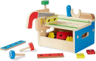 Melissa & Doug Wooden Tool Bench
