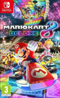 Nintendo Switch Game — Mario Kart, Minecraft, Splatoon, or Pokémon