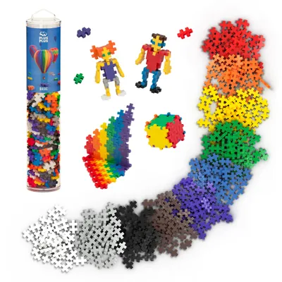 Plus-Plus 240-Piece Basic Mix
