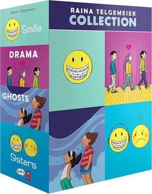 Raina Telgemeier Graphic Novel Boxed Set